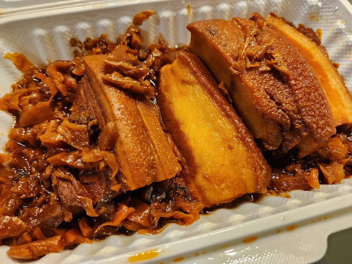 Braised Pork with Preserved Vegetable 梅菜扣肉, Super Taste 廣東小炒